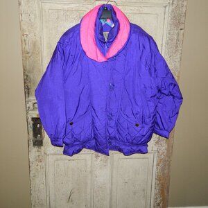 Vintage Izzi 90's Winter Ski Jacket Coat Size L  (Office)